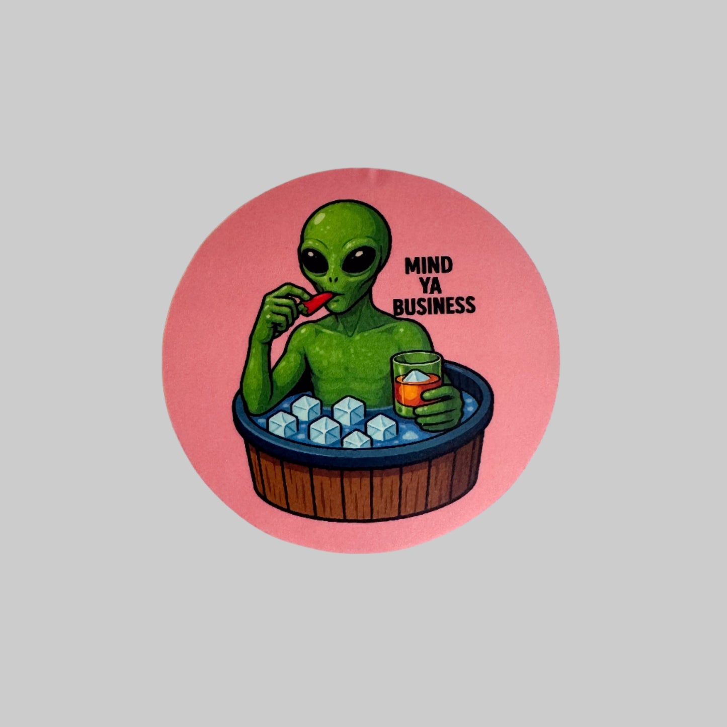 Alien Sticker